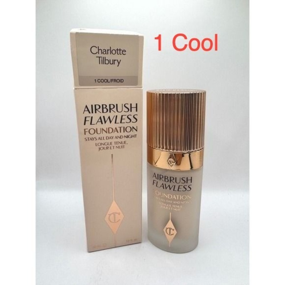 Charlotte Tilbury Airbrush Flawless Foundation 1 Cool NIB
